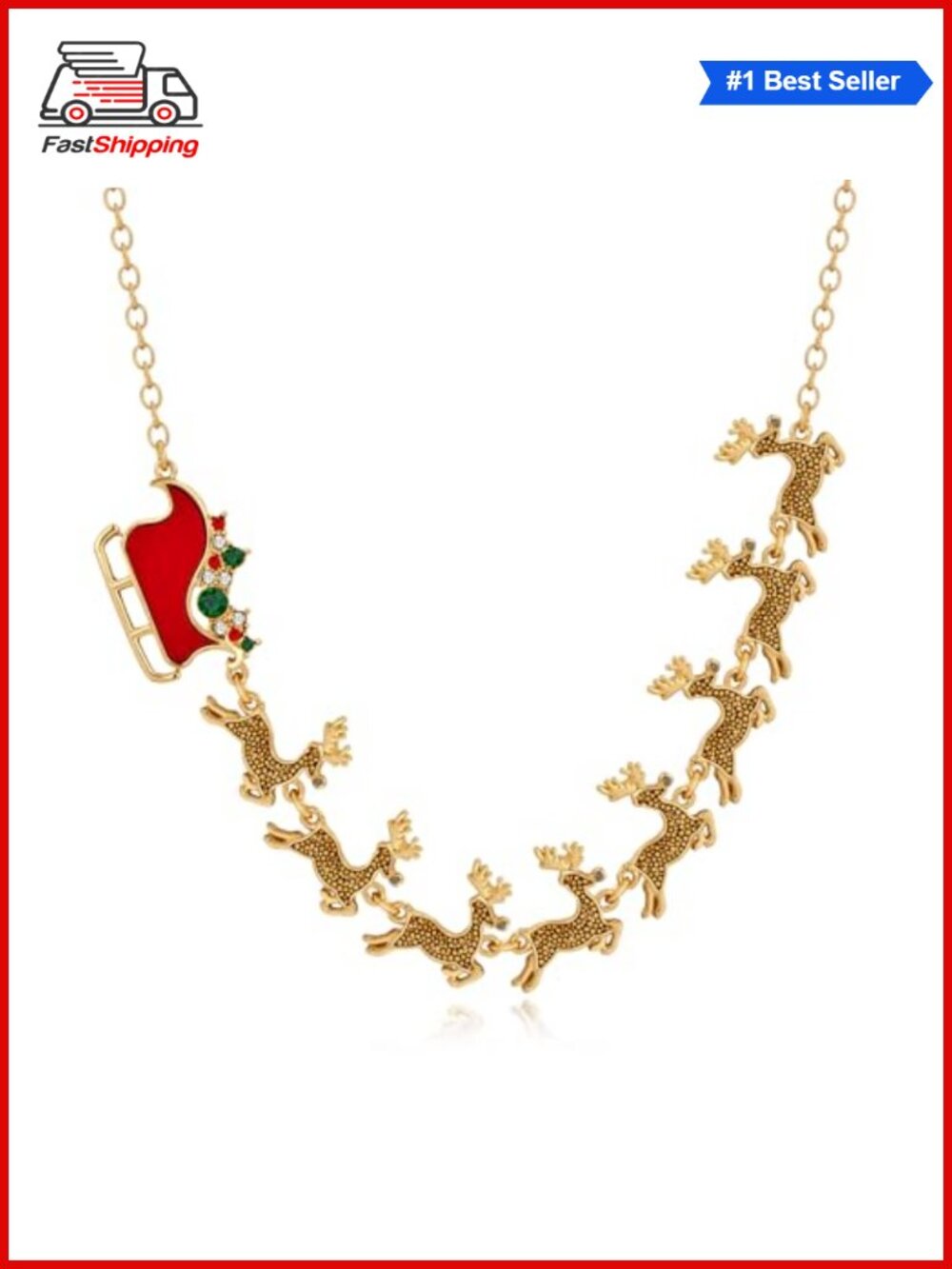 🎅 Christmas Necklace Candy Tree Pendant Light Bulb Xmas Fashion Jewelry Women